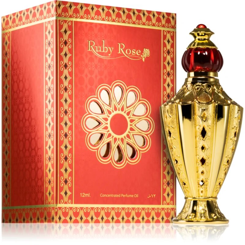 Bait Al Bakhoor Ruby Rose parfémovaný olej pro ženy 12 ml