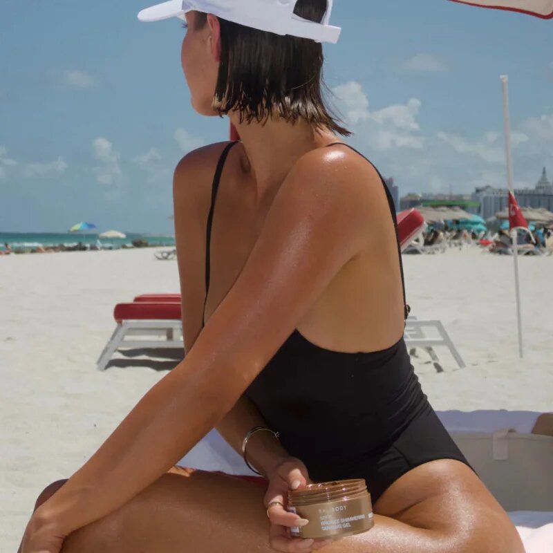 Bali Body Shimmering Tanning Gel gel na opalování SPF 15 150 g