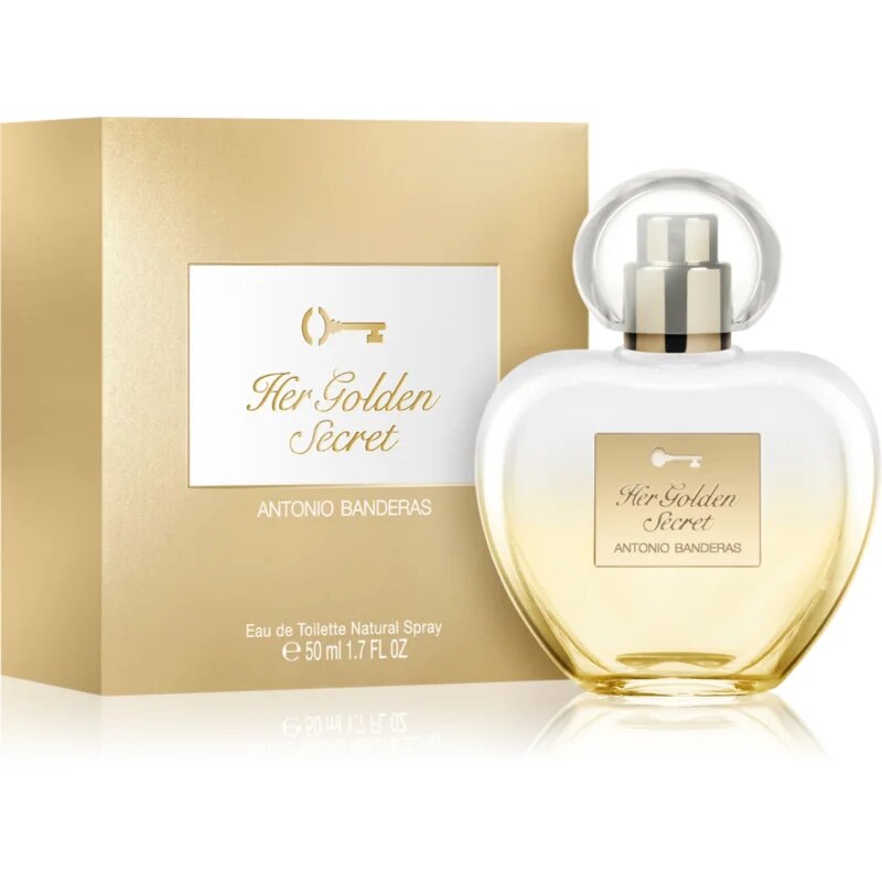 Banderas Her Golden Secret toaletní voda pro ženy 50 ml