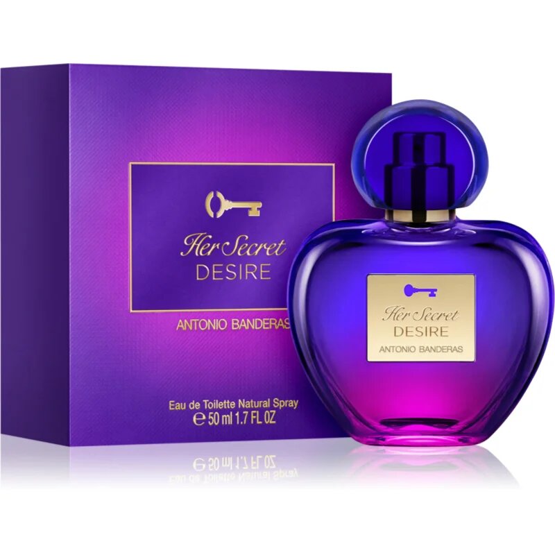 Banderas Her Secret Desire toaletní voda pro ženy 50 ml