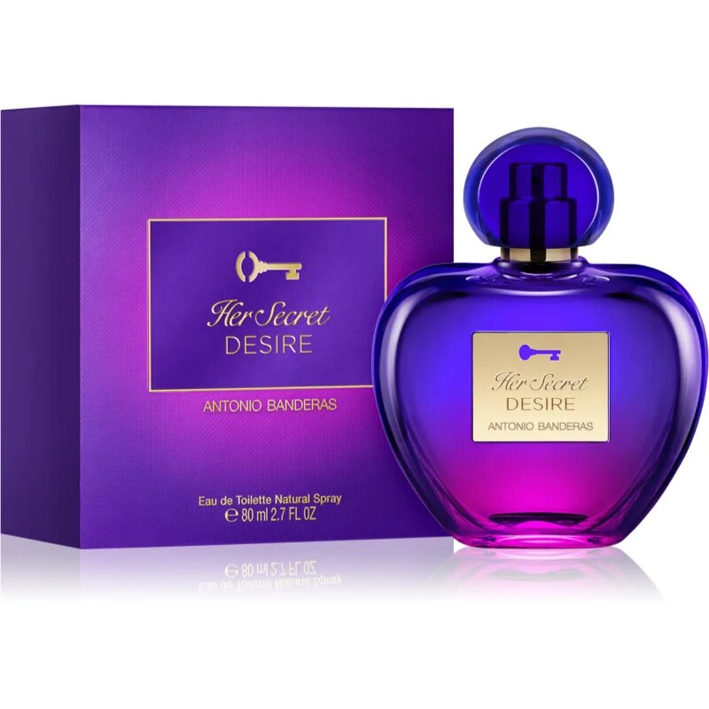 Banderas Her Secret Desire toaletní voda pro ženy 80 ml