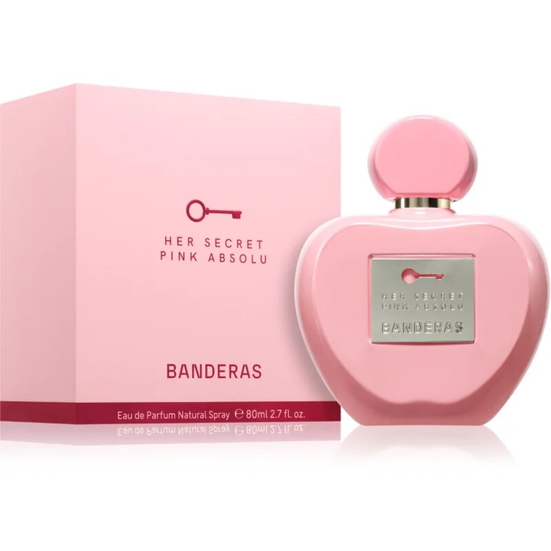 Banderas Her Secret Pink Absolu parfémovaná voda pro ženy 80 ml