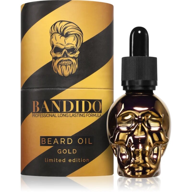 BANDIDO Beard Oil olej na vousy odstín Gold 40 ml