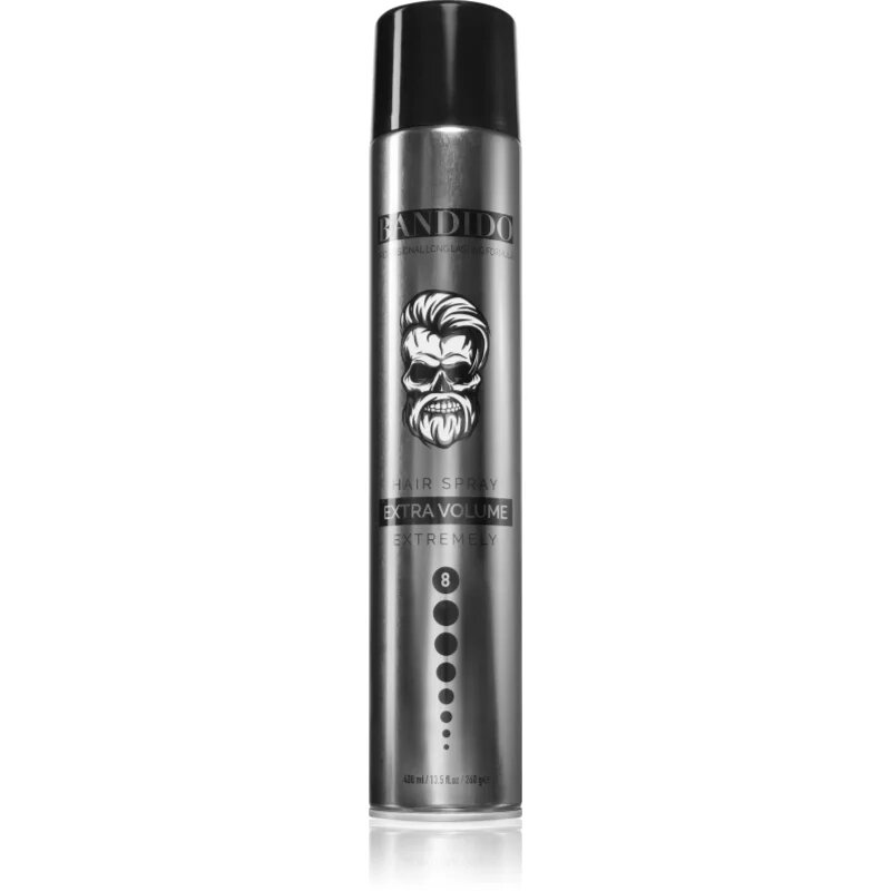 BANDIDO Hair Spray lak na vlasy odstín Silver 400 ml