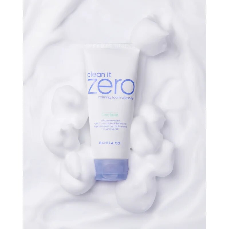 Banila Co. clean it zero calming krémová čisticí pěna pro zklidnění a posílení citlivé pleti 150 ml