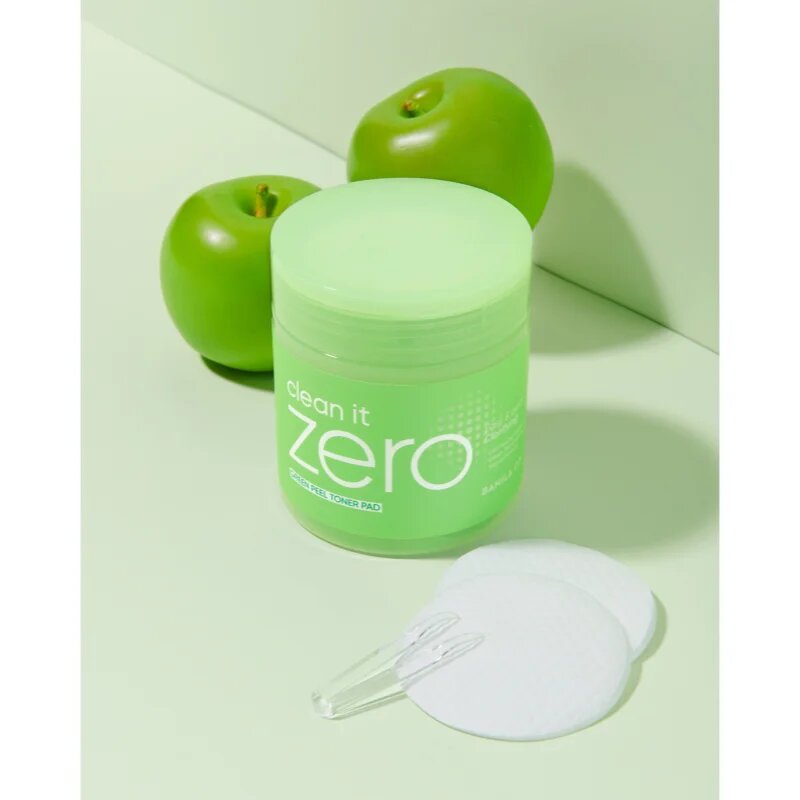 Banila Co. clean it zero Green Peel Toner Pad peelingové pleťové tamponky pro mastnou a problematickou pleť 70 ks