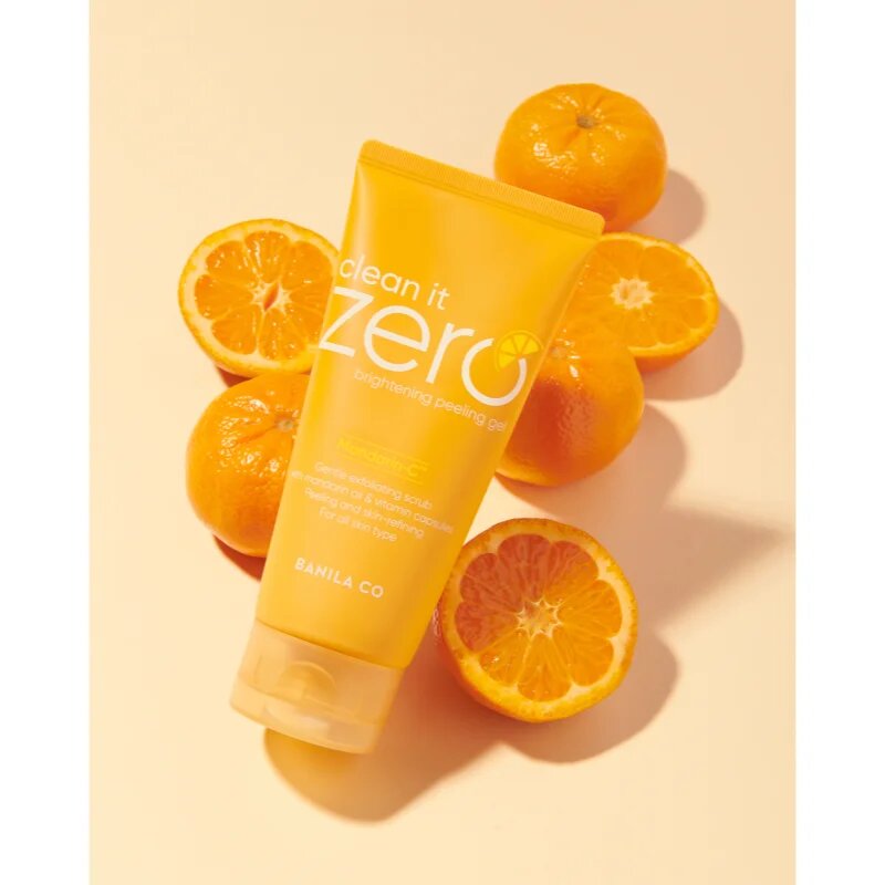 Banila Co. clean it zero Mandarin-C™ brightening vyhlazující peelingový gel pro rozjasnění pleti 120 ml