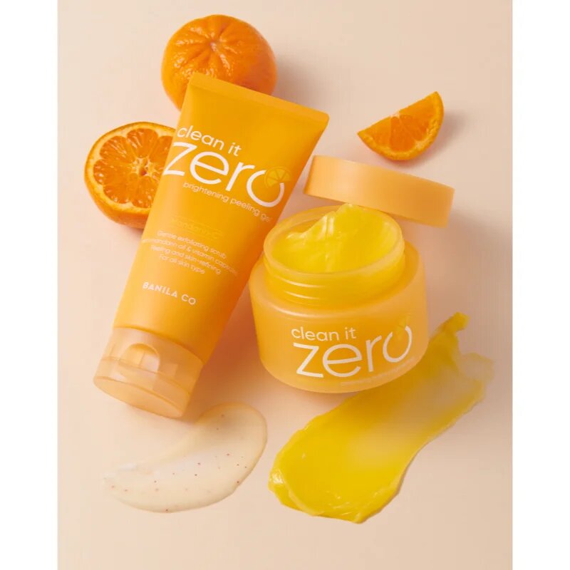 Banila Co. clean it zero Mandarin-C™ brightening vyhlazující peelingový gel pro rozjasnění pleti 120 ml