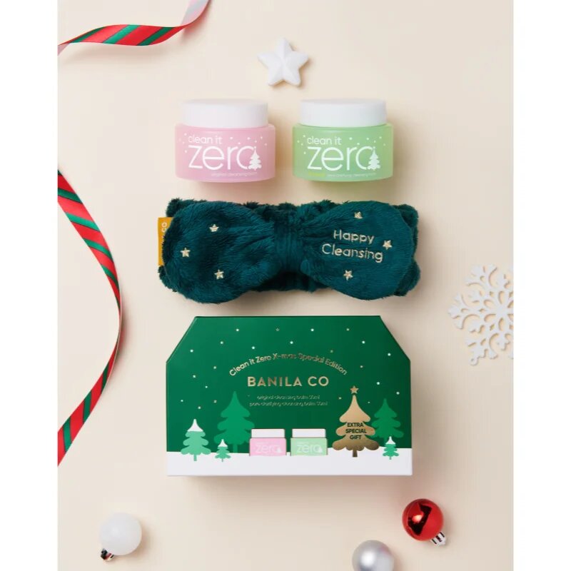 Banila Co. clean it zero X-Mas Special Edition Set vánoční dárková sada pro dokonalé vyčištění pleti