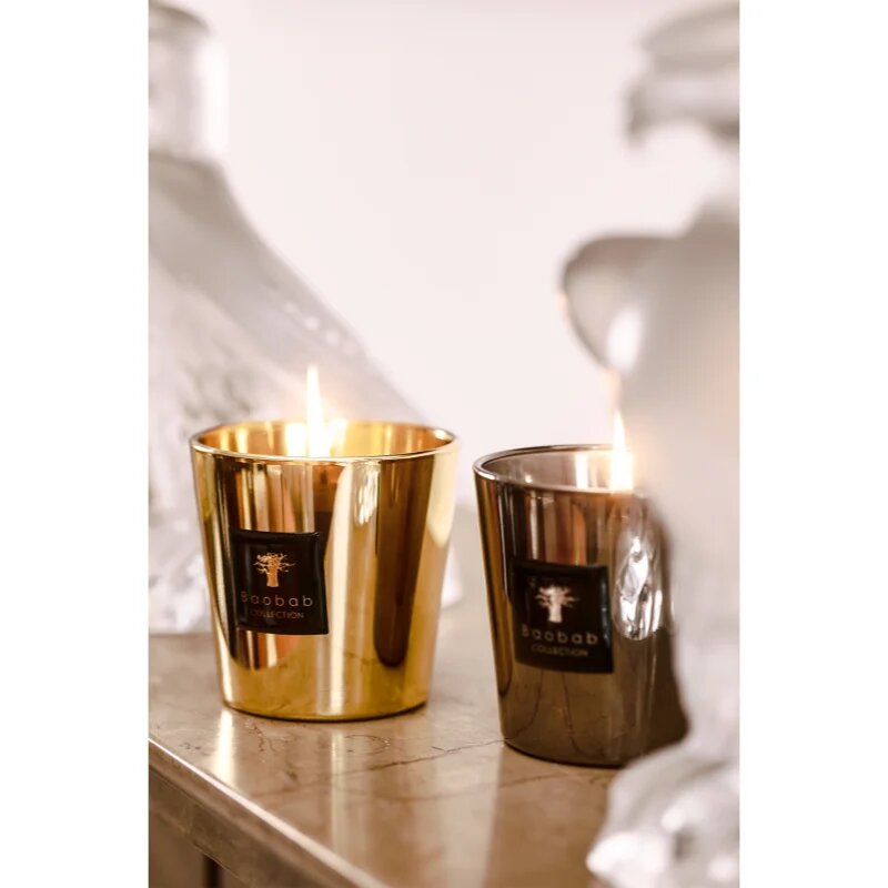 Baobab Collection Aurum & Platinum Les Exclusives Duo Candle Box dárková sada