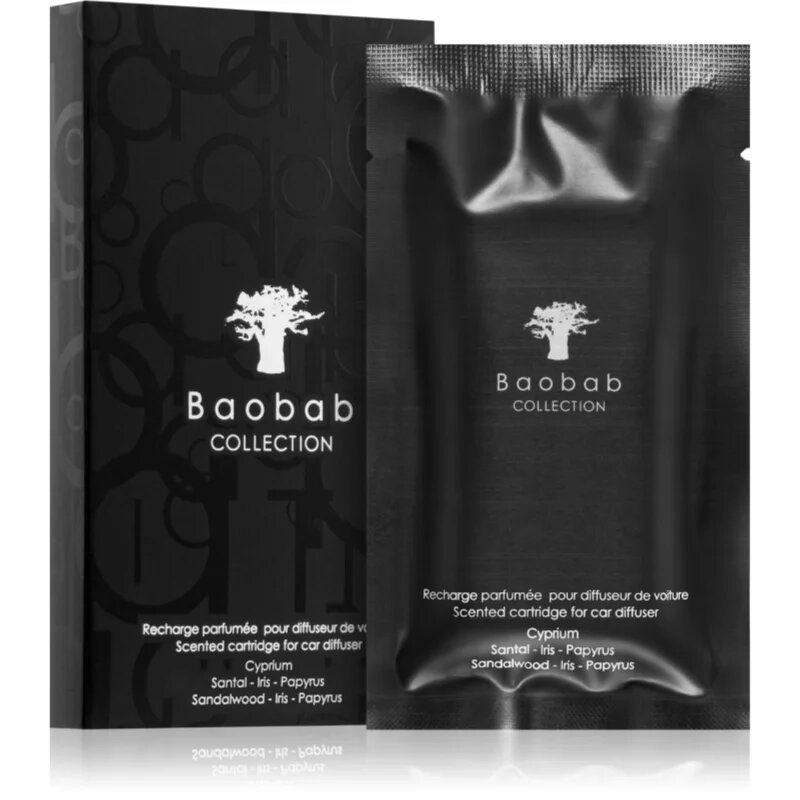 Baobab Collection Les Exclusives Cyprium vůně do auta – náhradní náplň 1 ks
