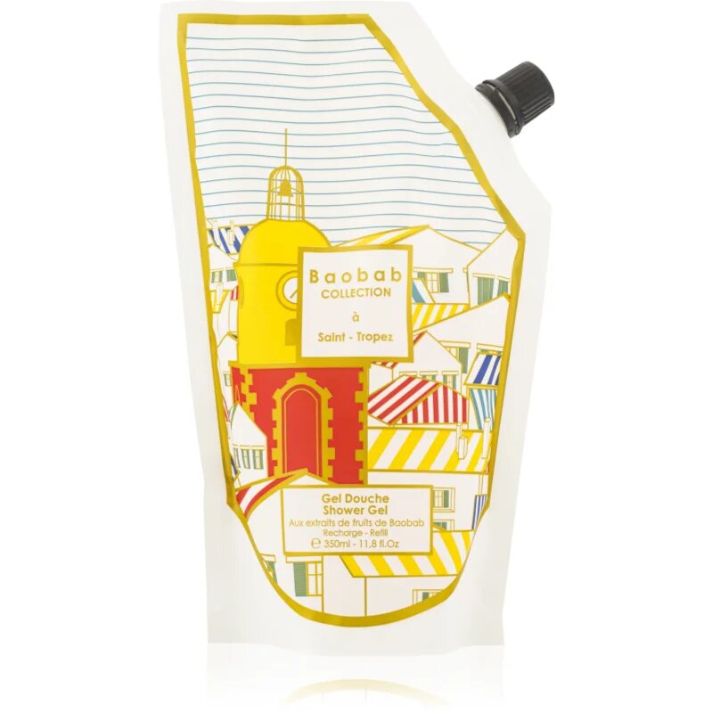 Baobab Collection My First Baobab À Saint-Tropez sprchový gel – náhradní náplň 350 ml