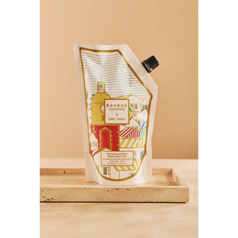 Baobab Collection My First Baobab À Saint-Tropez tekuté mýdlo na ruce – náhradní náplň 350 ml