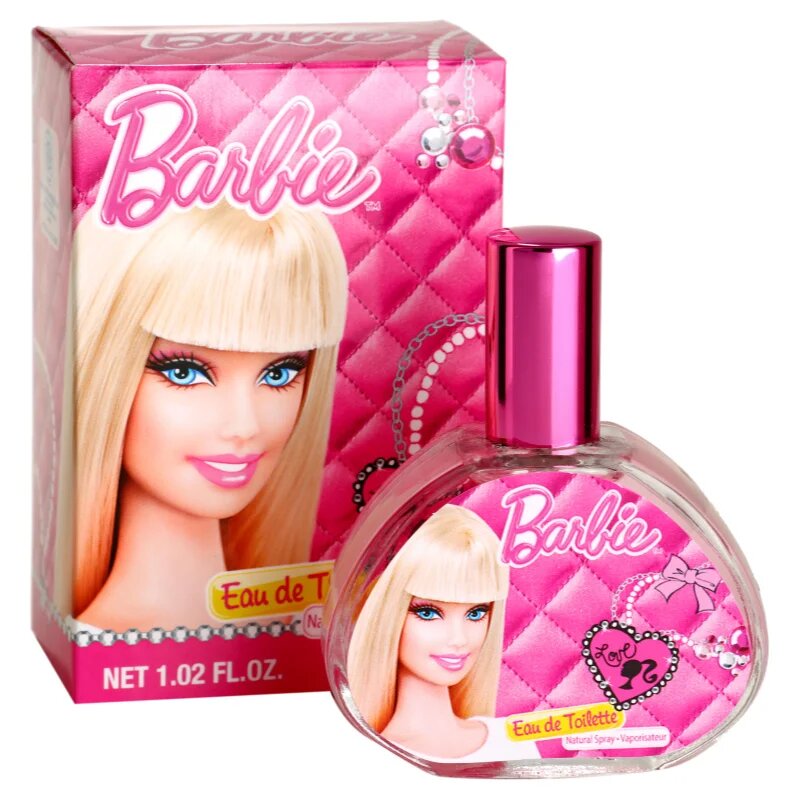 Barbie Eau de Toilette Natural Spray toaletní voda pro děti 30 ml