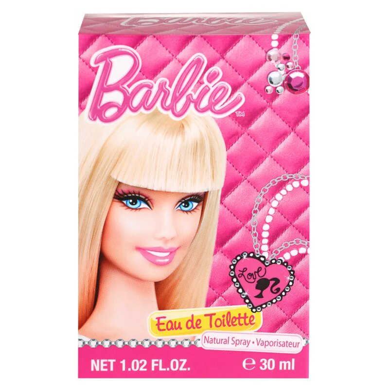 Barbie Eau de Toilette Natural Spray toaletní voda pro děti 30 ml