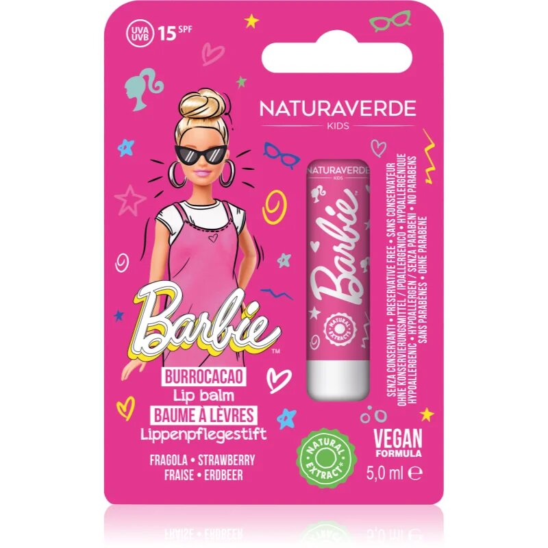 Barbie Lip Balm balzám na rty pro děti 5 ml