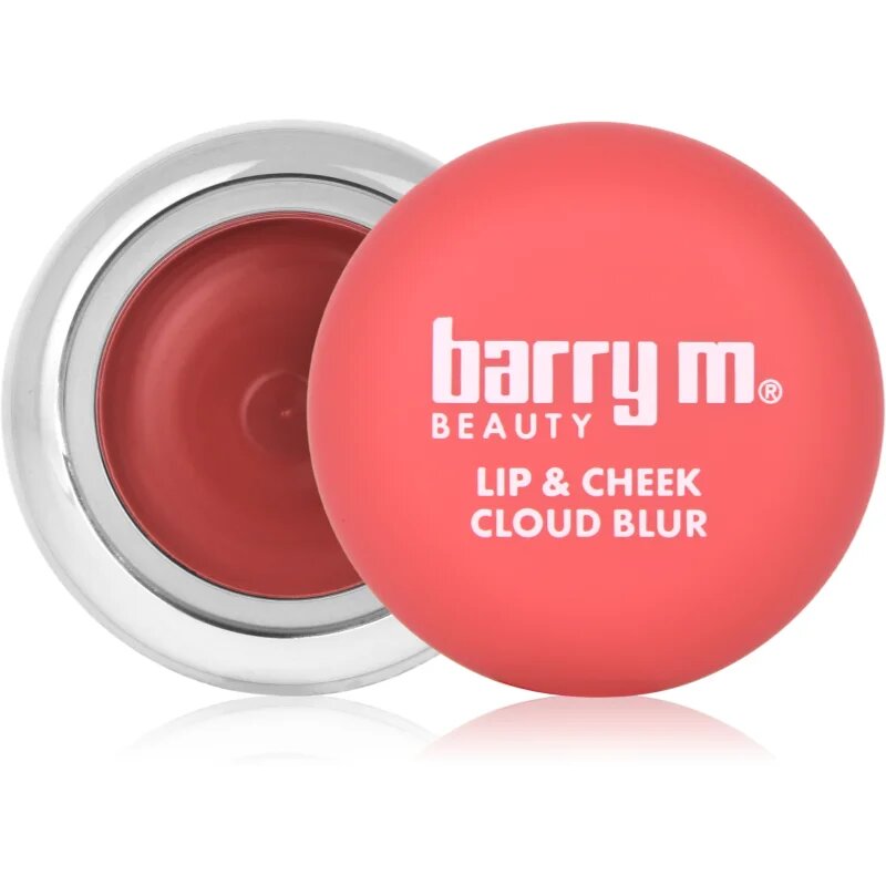 Barry M Cloud Blur multifunkční líčidlo na rty a tváře odstín Strawberry Jam 5 g