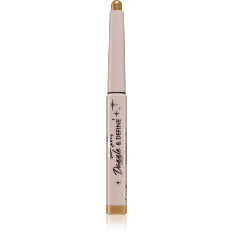 Barry M Dazzle & Define Metallic Crayon oční stíny v tužce odstín Gold 1.4 g