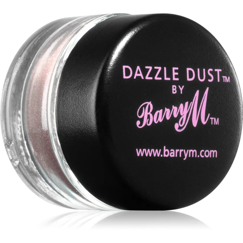 Barry M Dazzle Dust multifunkční líčidlo pro oči rty a tvář odstín Rose Gold 10 g