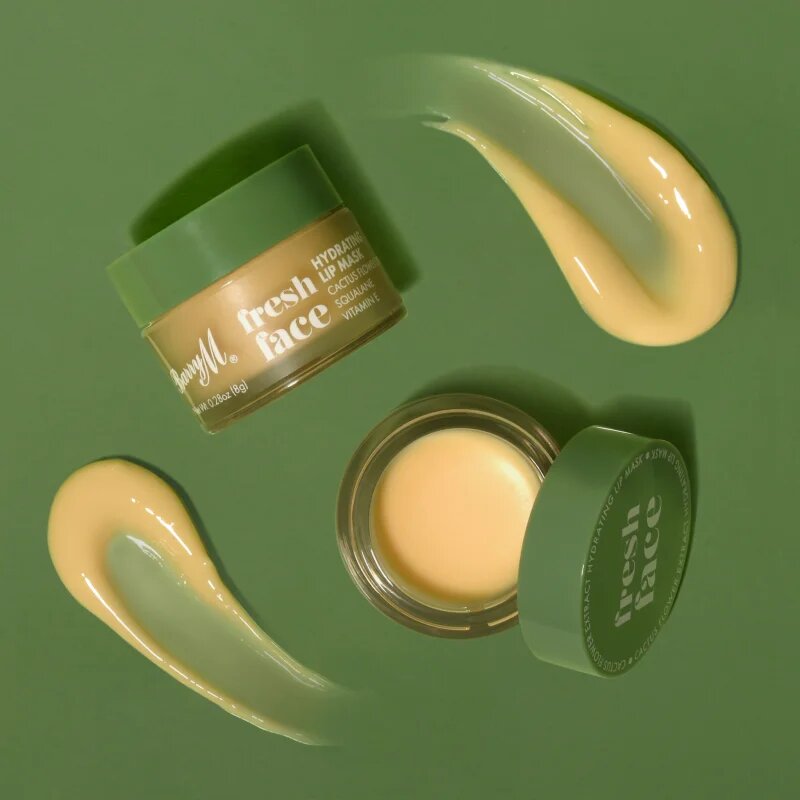 Barry M Fresh Face hydratační maska na rty odstín Cactus 8 g