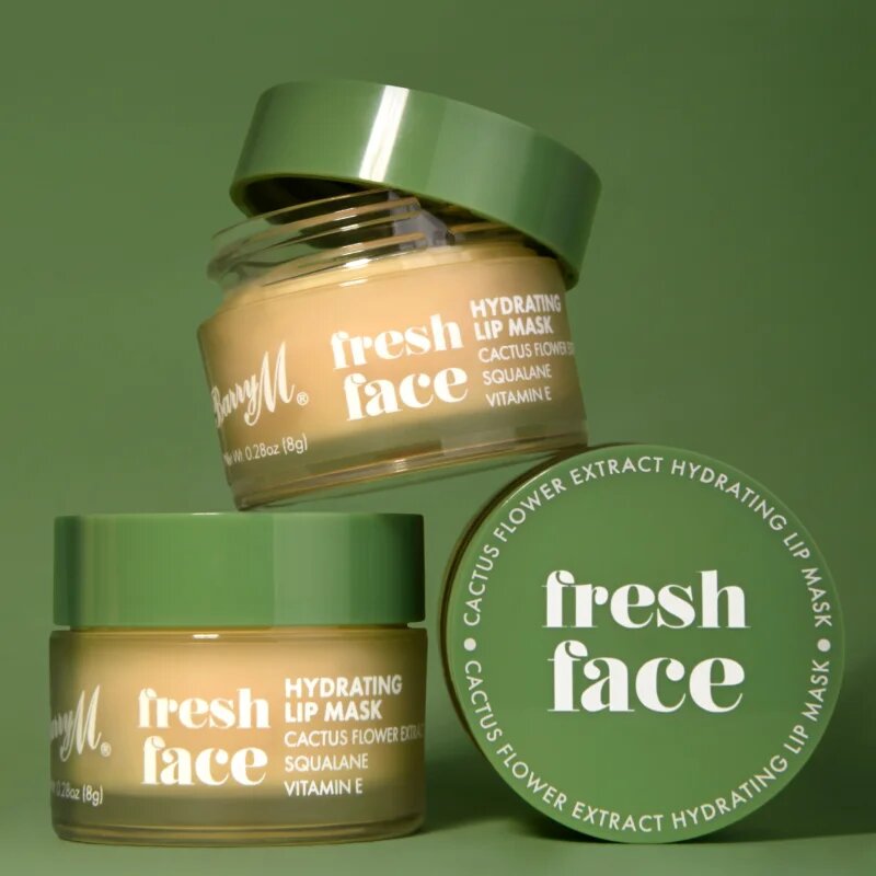 Barry M Fresh Face hydratační maska na rty odstín Cactus 8 g