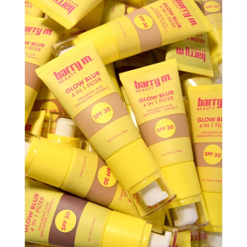 Barry M Glow Blur rozjasňující báze SPF 30 odstín Deep 30 ml