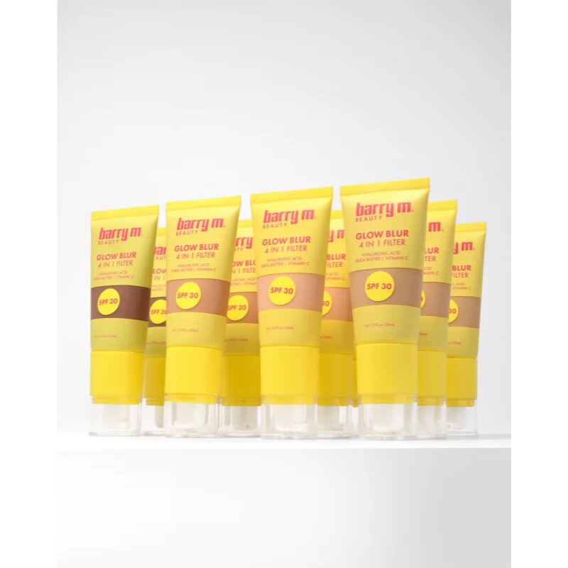 Barry M Glow Blur rozjasňující báze SPF 30 odstín Deep 30 ml