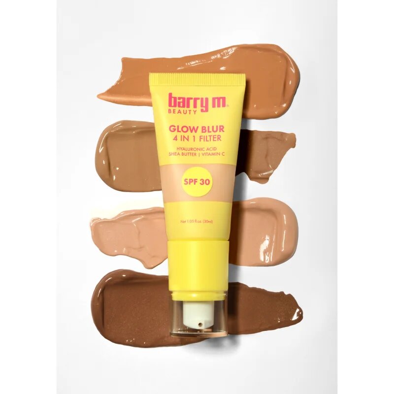Barry M Glow Blur rozjasňující báze SPF 30 odstín Medium 30 ml