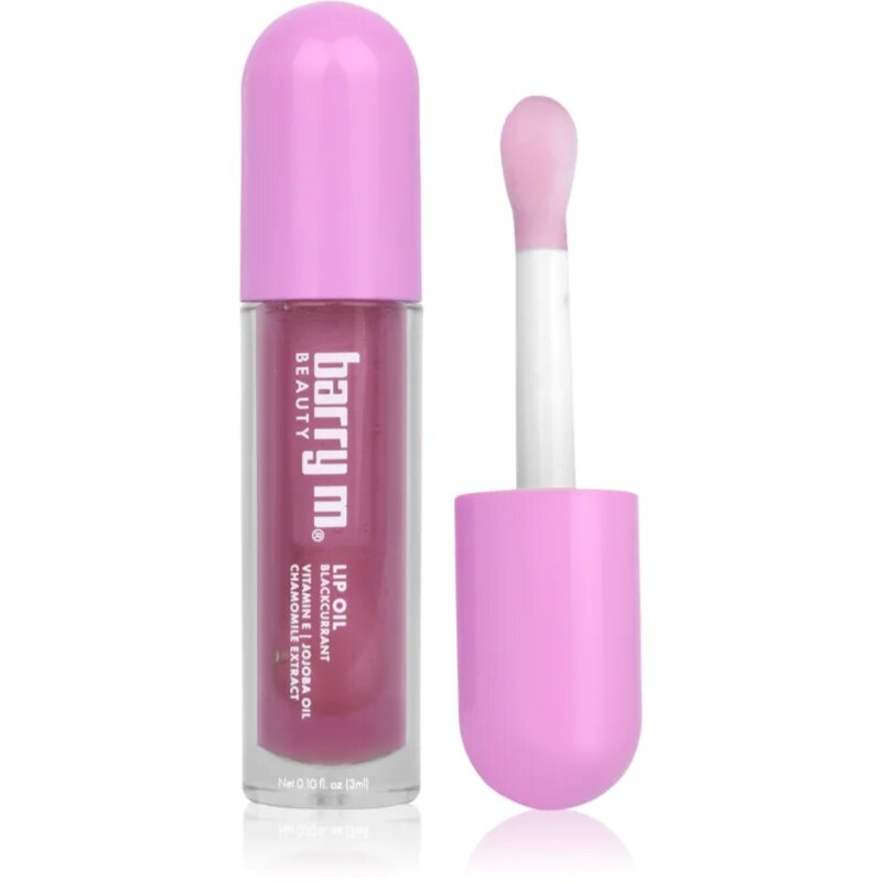 Barry M Lip Oil olej na rty odstín Blackcurrant 3 ml