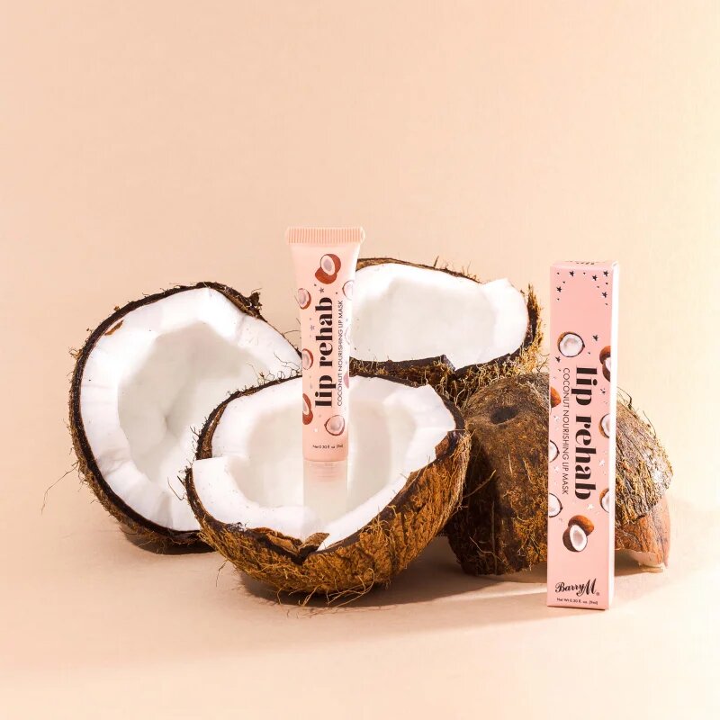 Barry M Lip Rehab vyživující maska na rty odstín Coconut 9 ml
