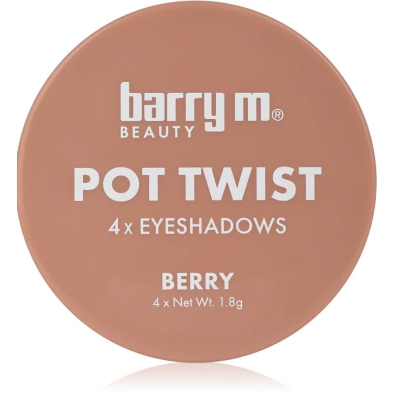 Barry M Pot Twist krémové oční stíny odstín 4x1.8 g