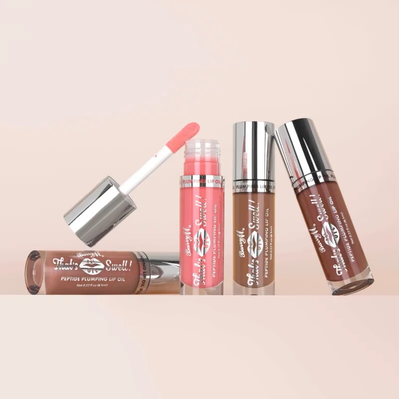 Barry M That's Swell! Peptide Plumping Lip Oil olej na rty pro objem odstín Taupe Touch 6.5 ml