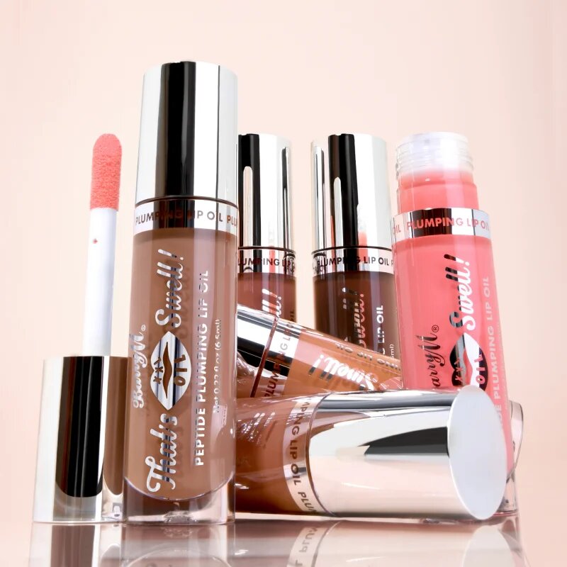 Barry M That's Swell! Peptide Plumping Lip Oil olej na rty pro objem odstín Taupe Touch 6.5 ml