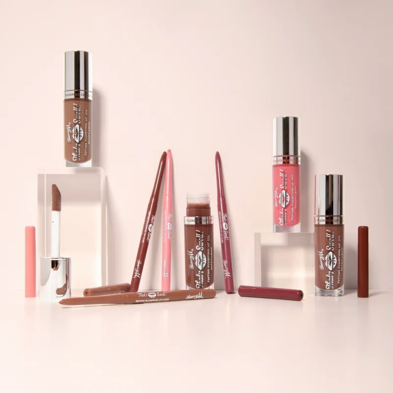 Barry M That's Swell! Peptide Plumping Lip Oil olej na rty pro objem odstín Taupe Touch 6.5 ml