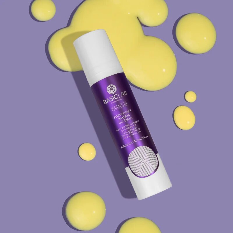 BasicLab Cosmetology Esteticus noční korekční krém na tělo 0.2% Pure Retinal 100 ml