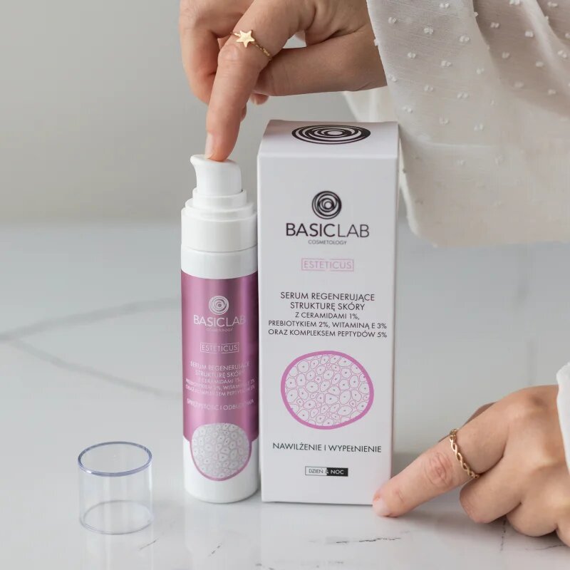 BasicLab Cosmetology Esteticus regenerační pleťové sérum s ceramidy 50 ml