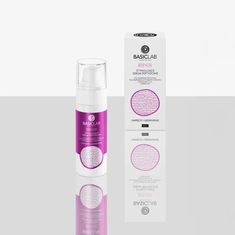 BasicLab Cosmetology Esteticus stimulující sérum s peptidy 30 ml