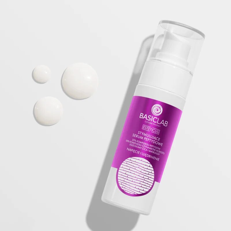 BasicLab Cosmetology Esteticus stimulující sérum s peptidy 30 ml