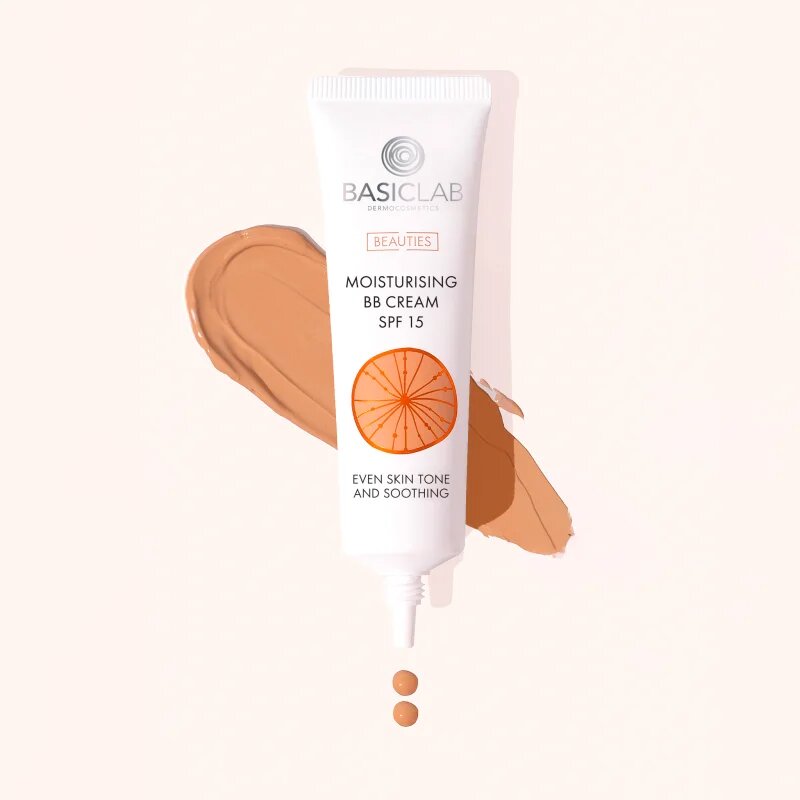 BasicLab Dermocosmetics Beauties hydratační BB krém SPF 15 odstín 310 Honey 33 ml