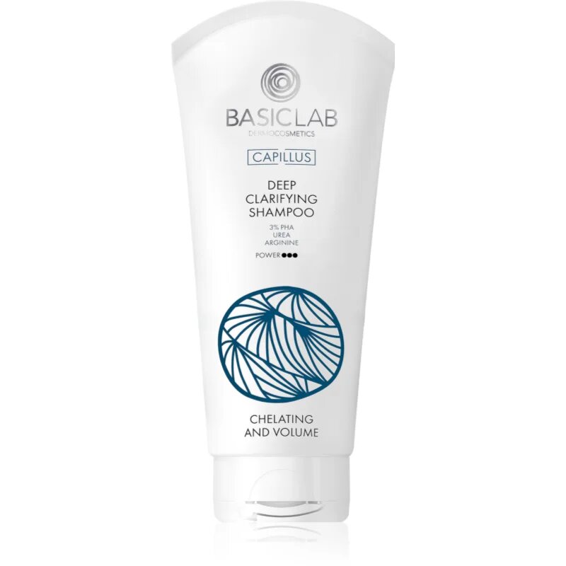 BasicLab Dermocosmetics Capillus hloubkově čisticí šampon pro mastnou pokožku hlavy 100 ml