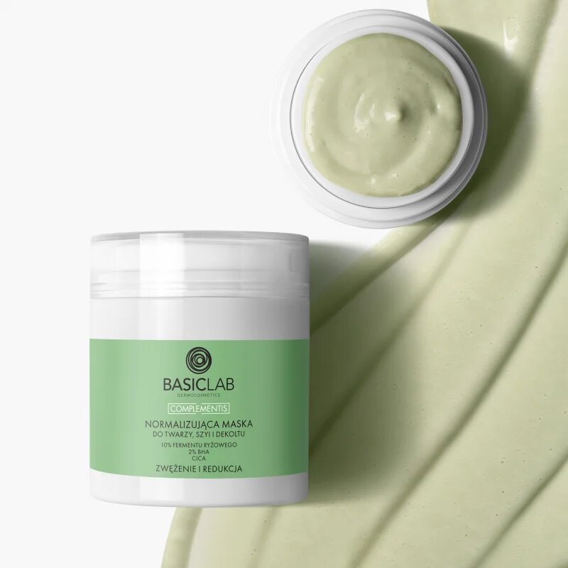 BasicLab Dermocosmetics Complementis normalizující maska pro mastnou a smíšenou pleť 50 ml