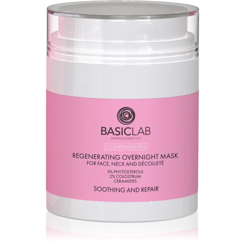BasicLab Dermocosmetics Complementis regenerační pleťová maska na noc 50 ml