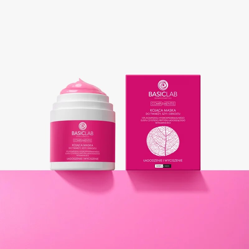 BasicLab Dermocosmetics Complementis zklidňující maska pro zarudlou a podrážděnou pleť 50 ml
