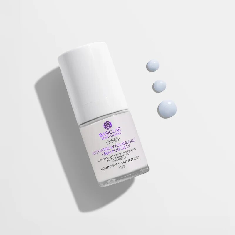 BasicLab Dermocosmetics Copperis vyhlazující oční krém na den 18 ml