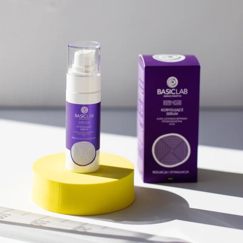 BasicLab Dermocosmetics Esteticus korekční sérum proti pigmentovým skvrnám 0.05% Pure Retinal 30 ml
