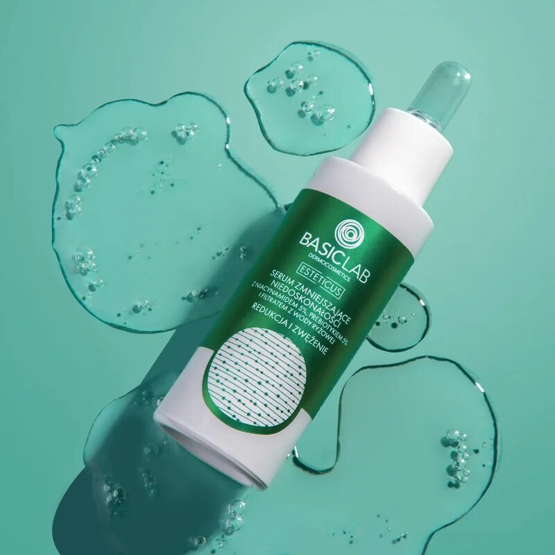 BasicLab Dermocosmetics Esteticus lehké pleťové sérum pro mastnou a problematickou pleť 30 ml