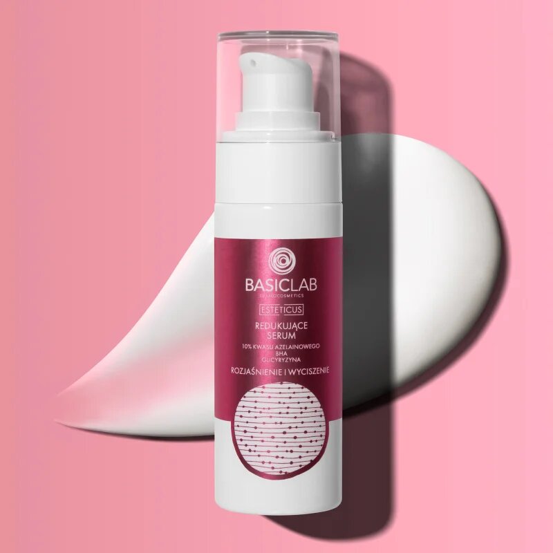 BasicLab Dermocosmetics Esteticus sérum pro redukci žilek a začervenání pleti 10% Azelaic Acid 30 ml