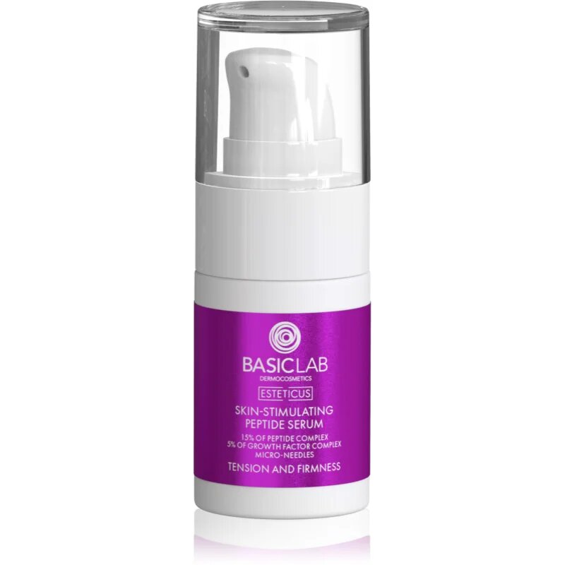 BasicLab Dermocosmetics Esteticus stimulující sérum s peptidy 15 ml