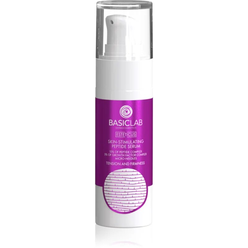 BasicLab Dermocosmetics Esteticus stimulující sérum s peptidy 30 ml