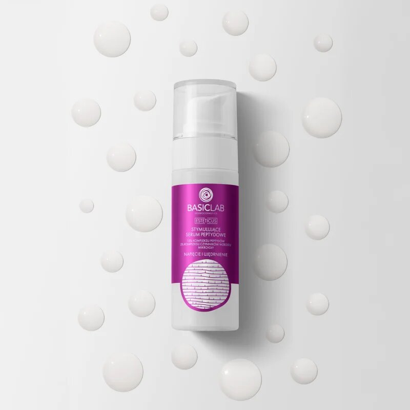 BasicLab Dermocosmetics Esteticus stimulující sérum s peptidy 30 ml